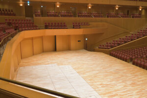 愛知県芸術劇場コンサートホール2階席の見え方（バルコニー席）