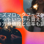 イナズマロックフェス2023チケットいつから買える？取り方や値段と倍率も調査